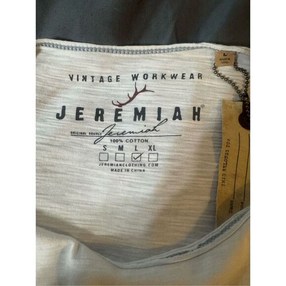 Vintage workwear crew neck short sleeve pullover tee L - Picture 8 of 9